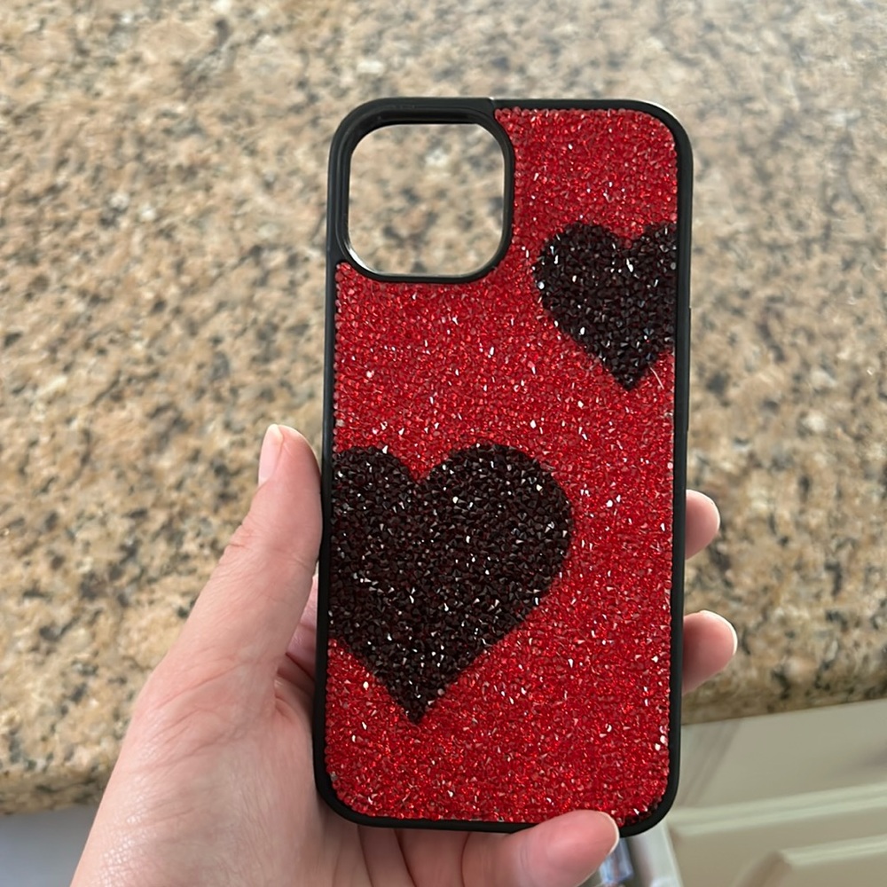 Brand new bedazzled iPhone 14 case
